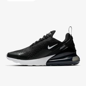 Black and white nikes